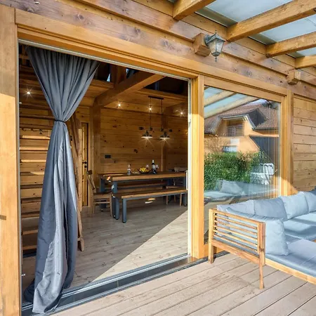 Wood House Bela Krajina With Sauna Dragatuš