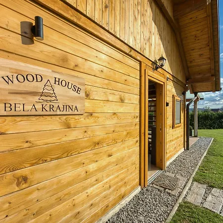Сasa de vacaciones Wood House Bela Krajina With Sauna *